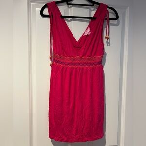 PINK Victoria's Secret Vintage Bold Pink Garment Sleepwear or Top Sz S